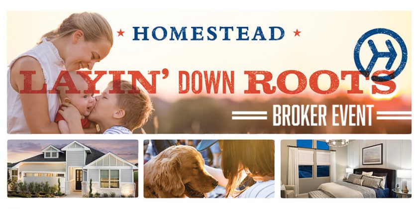 Exclusive Realtor Event at Homestead THURS, MAY 10 (11am-1pm)